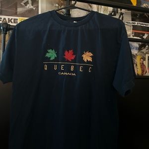 thrifted Quebec tee
